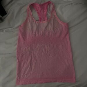 Lululemon Athletica Pink Tank Top
